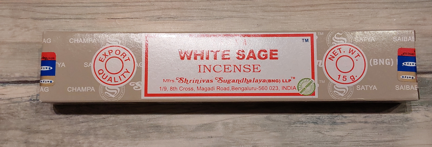 White Sage satya incense