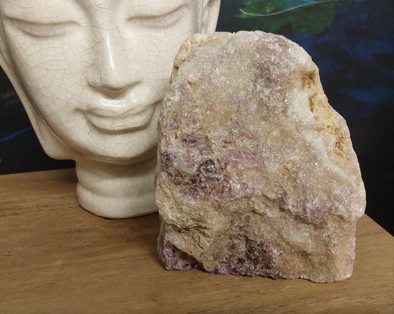 Raw Fluorite Tower 1747g