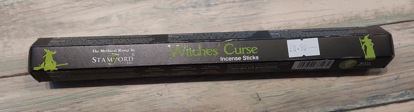 Witches Curse Stamford Incense