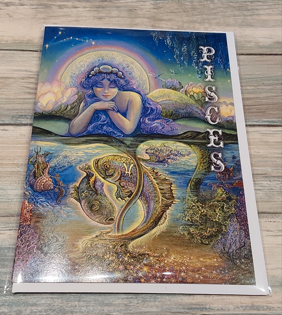 Pisces Birthday Card