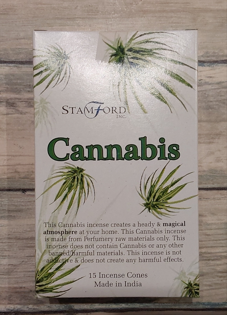 Cannabis Stamford Incense Cones