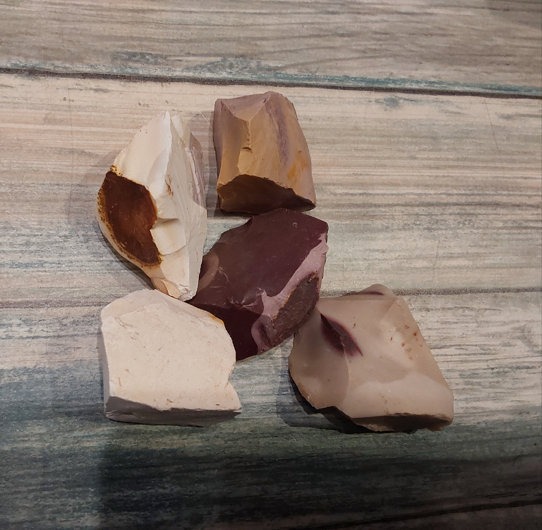 Mookaite Raw Crystal Chunks