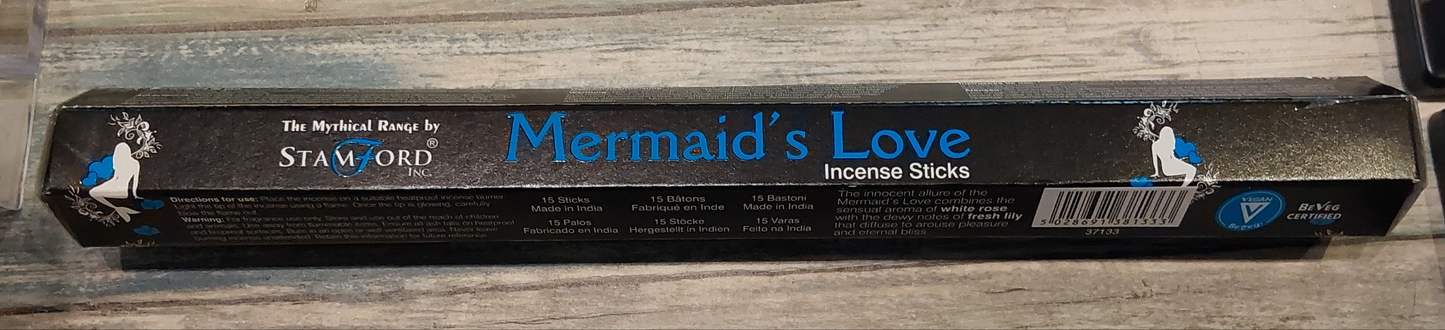 Mermaids Love Stamford Incense Sticks