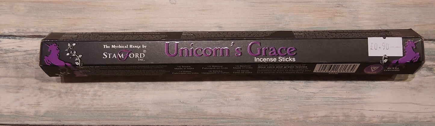 Unicorn's Grace Stamford Incense
