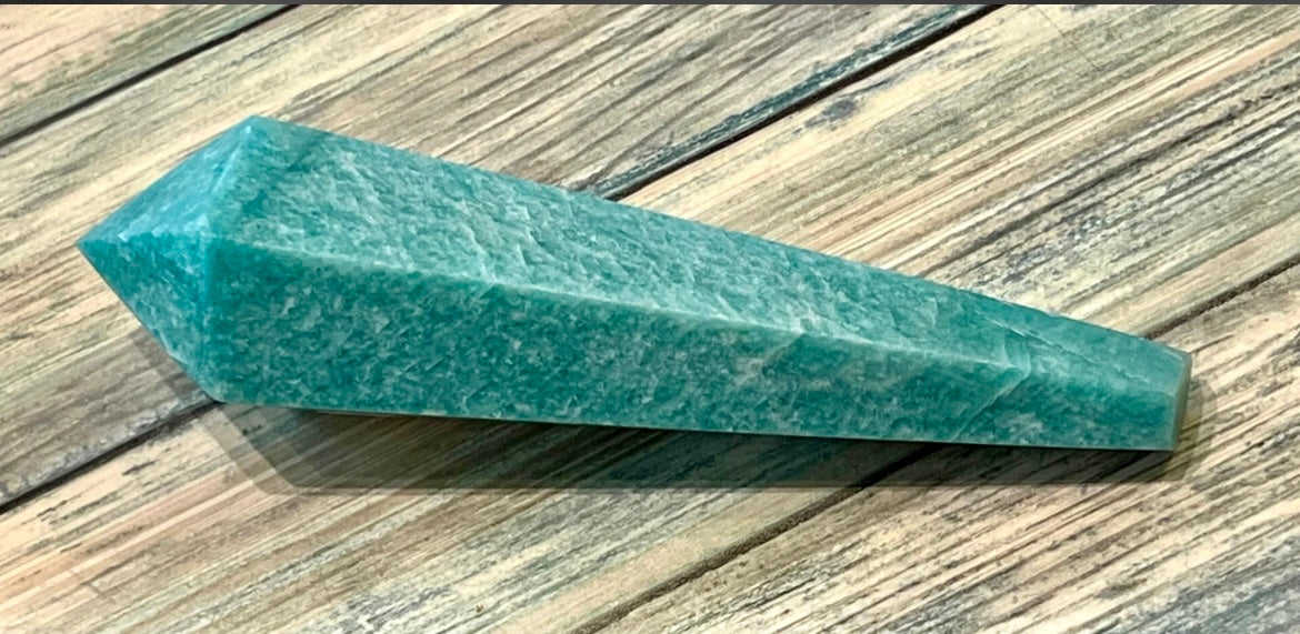 Amazonite wand