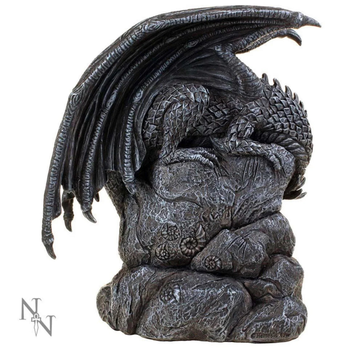 Dragon pool backflow incense burner