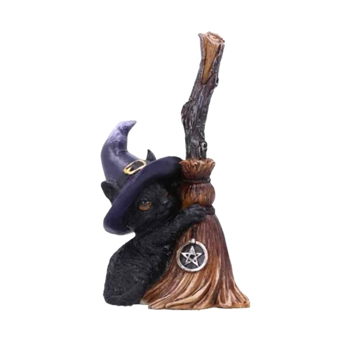 Familiars Broom Cat Figurine 11.5cm
