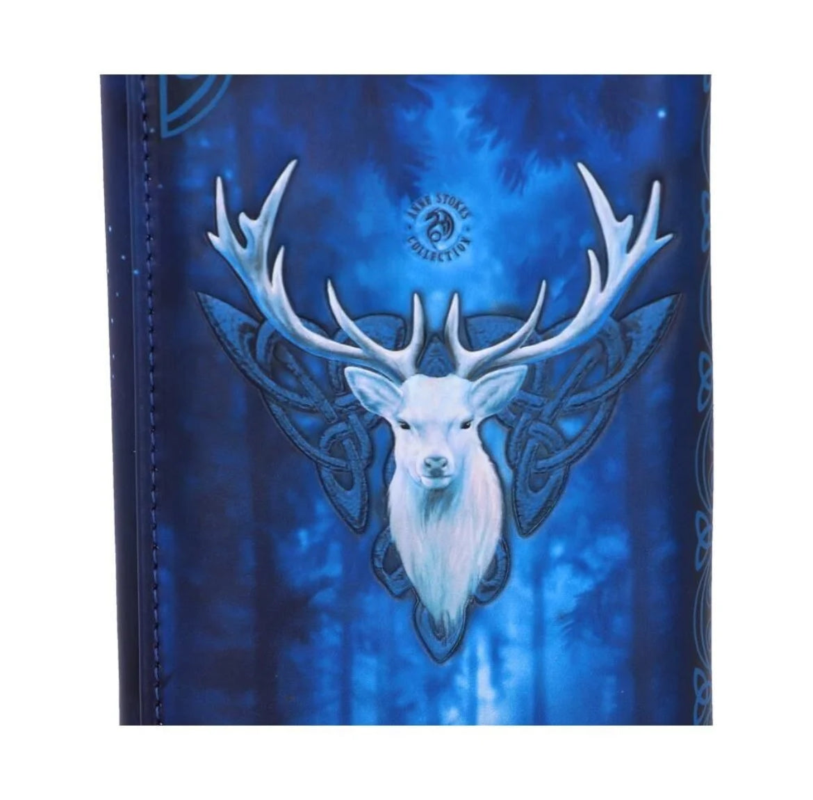 Fantasy Forest Elven Queen and Stag Embossed Purse 18.5cm