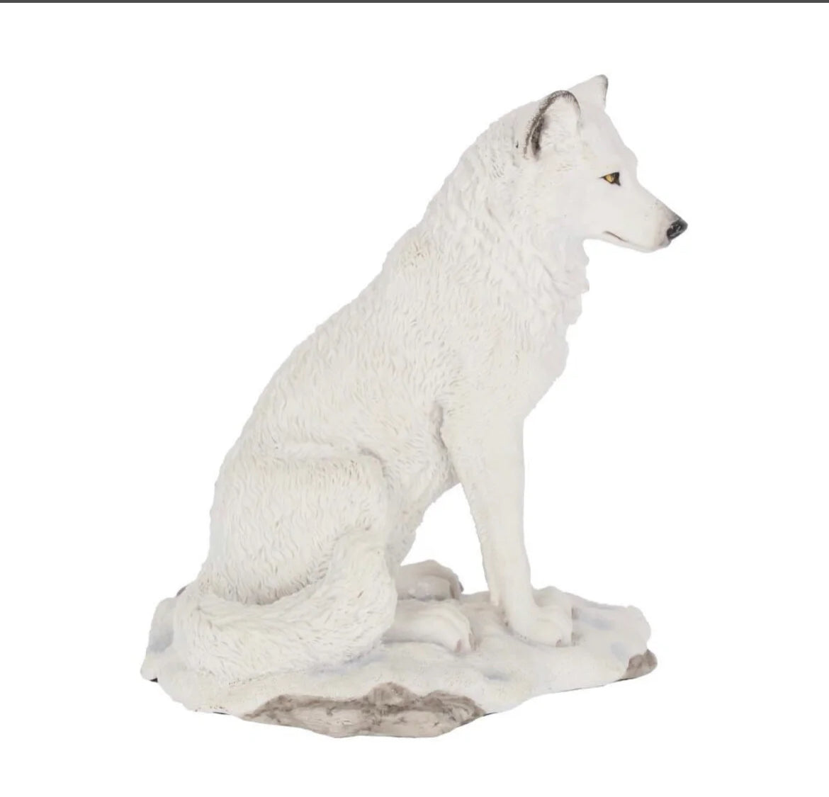 Ghost wolf. 19.5cm
