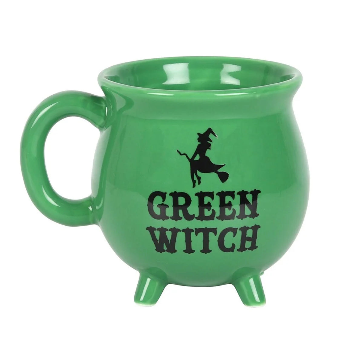 Green Witch Cauldron Mug