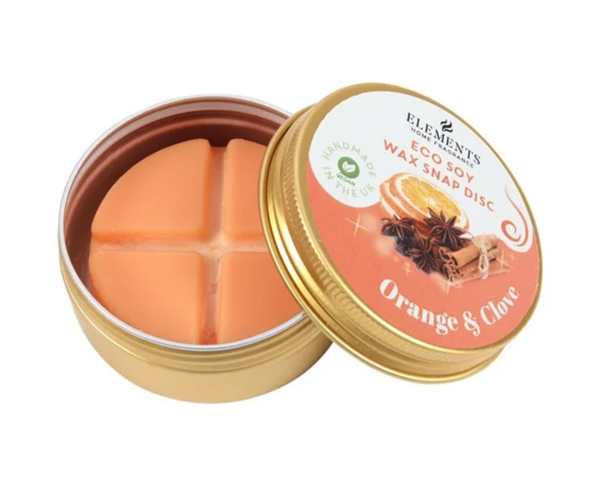 Orange and Clove Soy Wax Disc