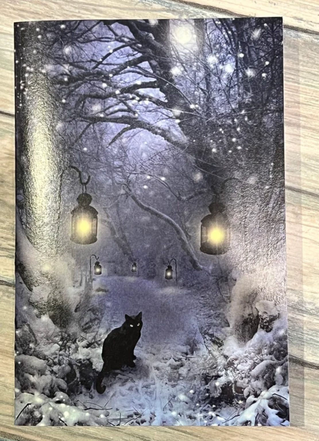 Winter Twilight greeting card
