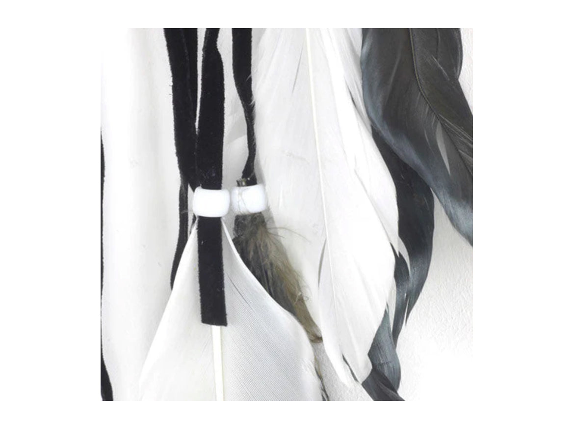 Yin Yang Crotchet Dreamcatcher