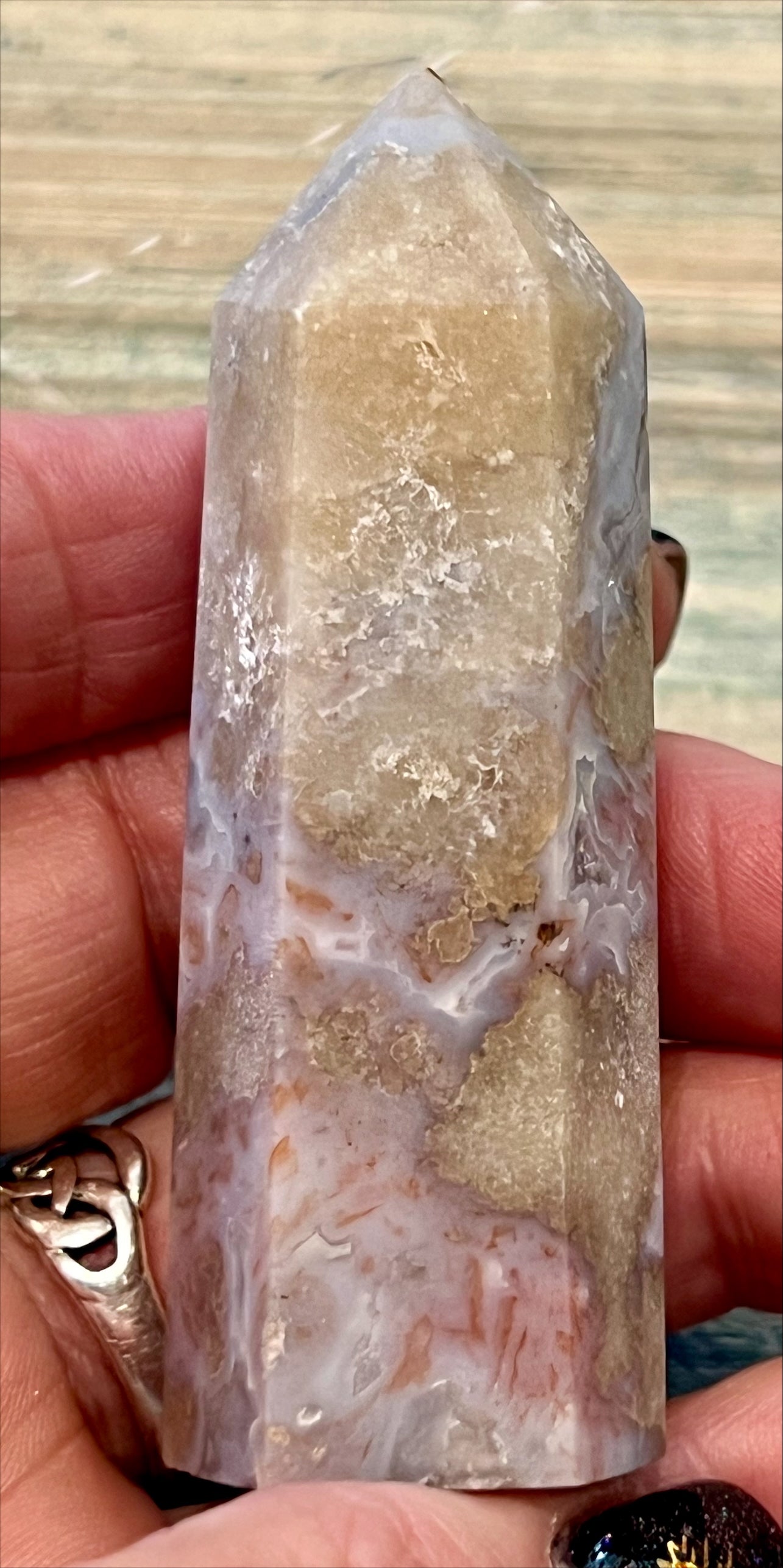 Tower - Flower Agate