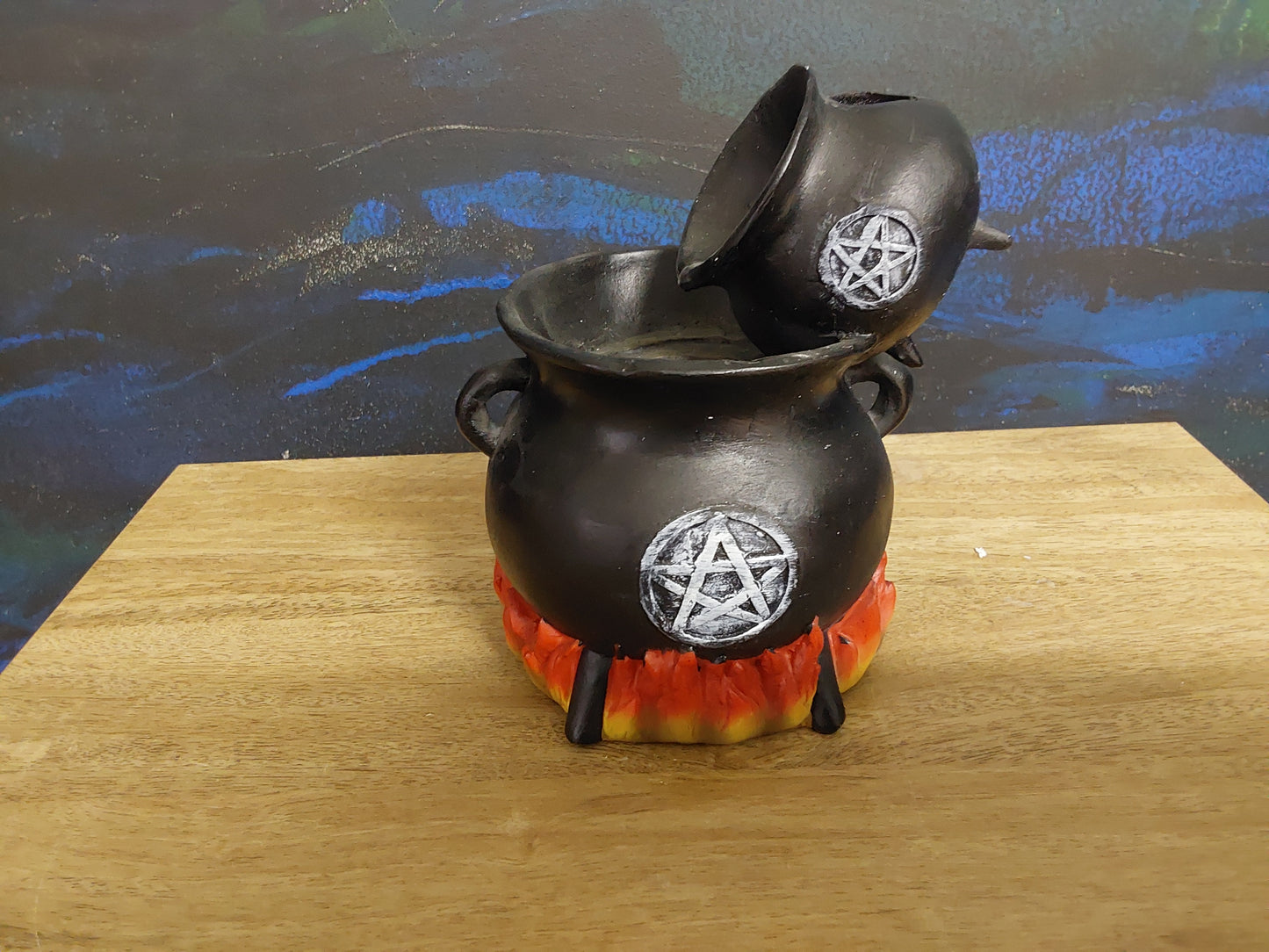 Cauldron Backflow Burner
