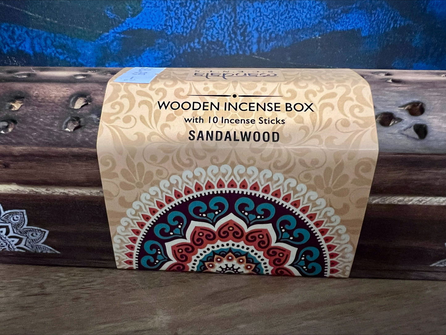 Wooden Incense Burner - Sandalwood