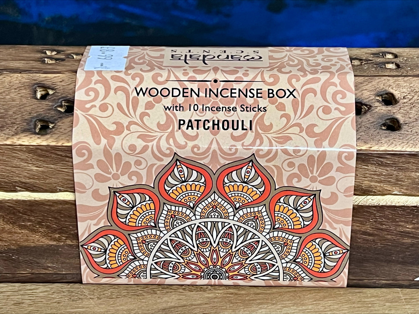 Wooden Incense Box - Patchouli