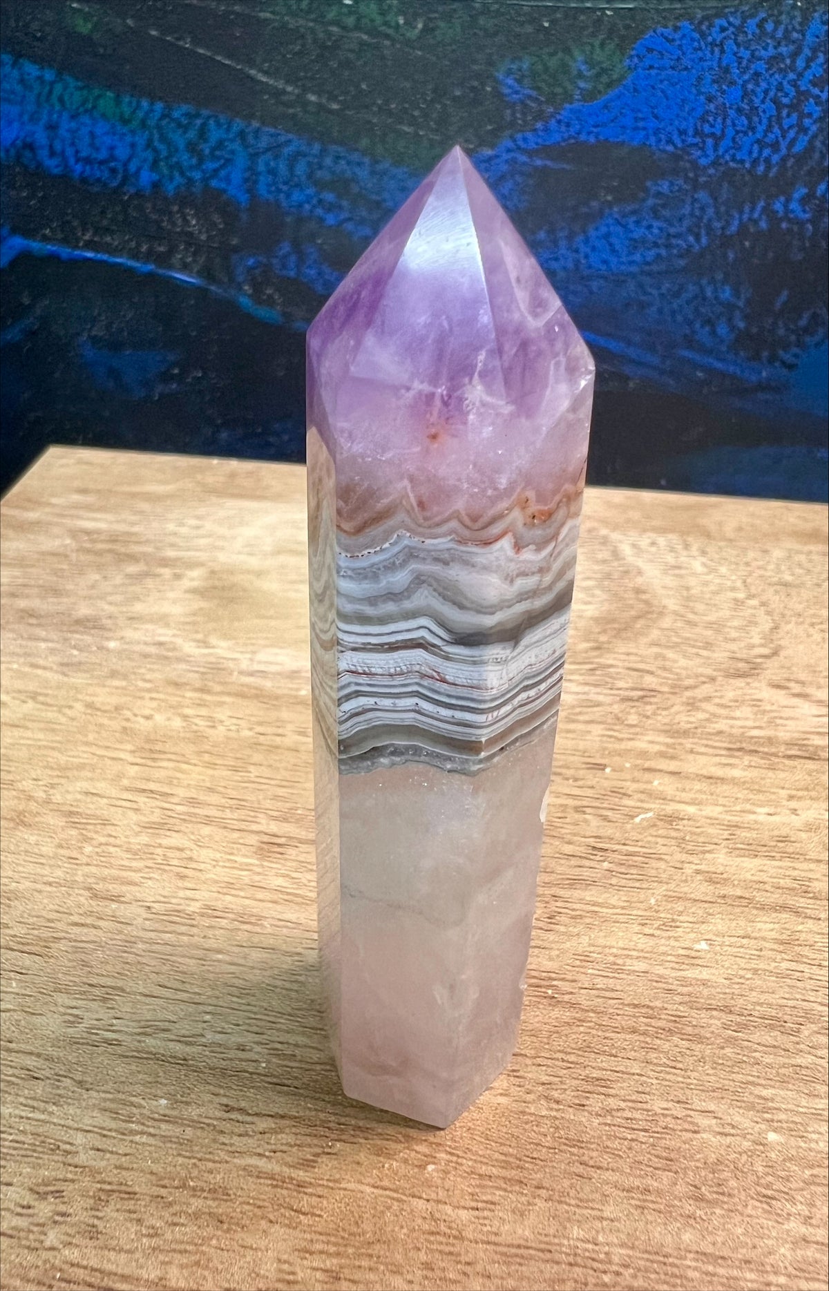 Amethyst Jasper Point