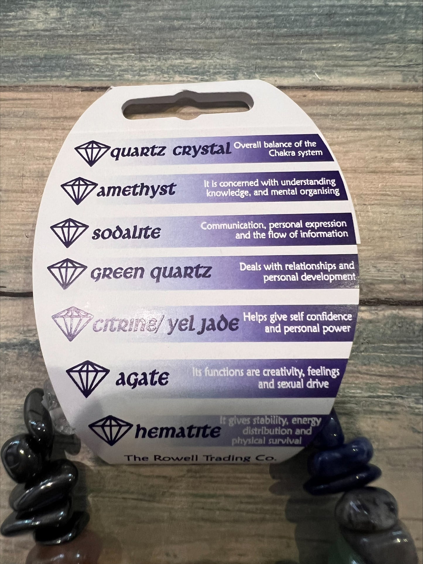 Chakra Chunky Crystal Bracelet