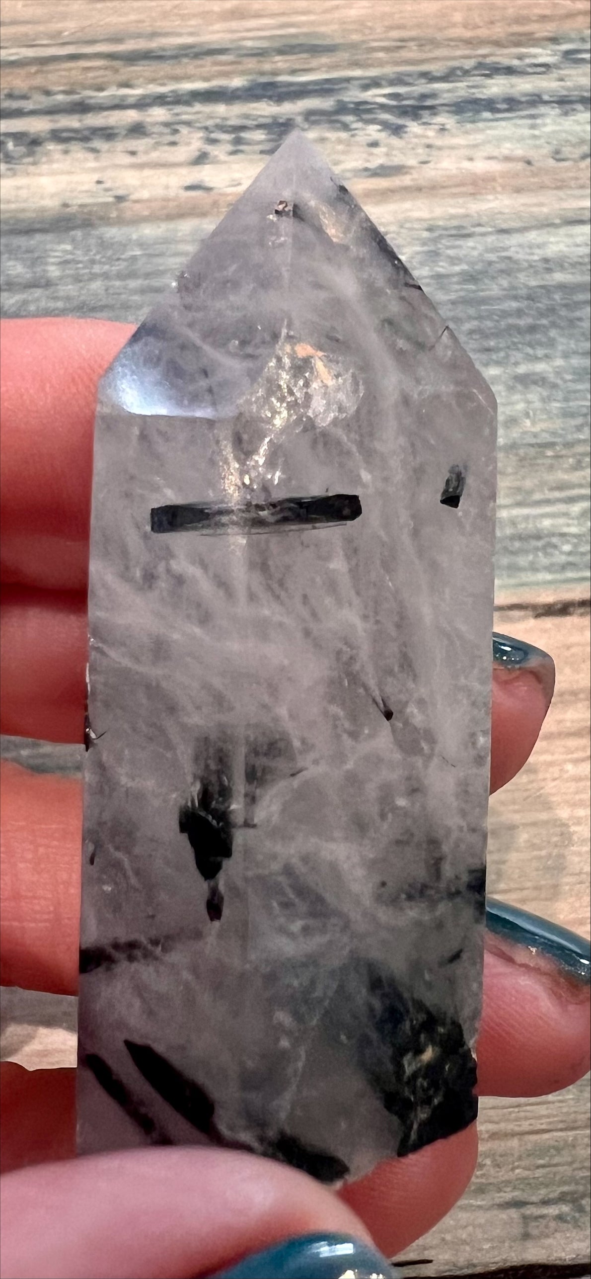 Tourmaline in Quartz Tower