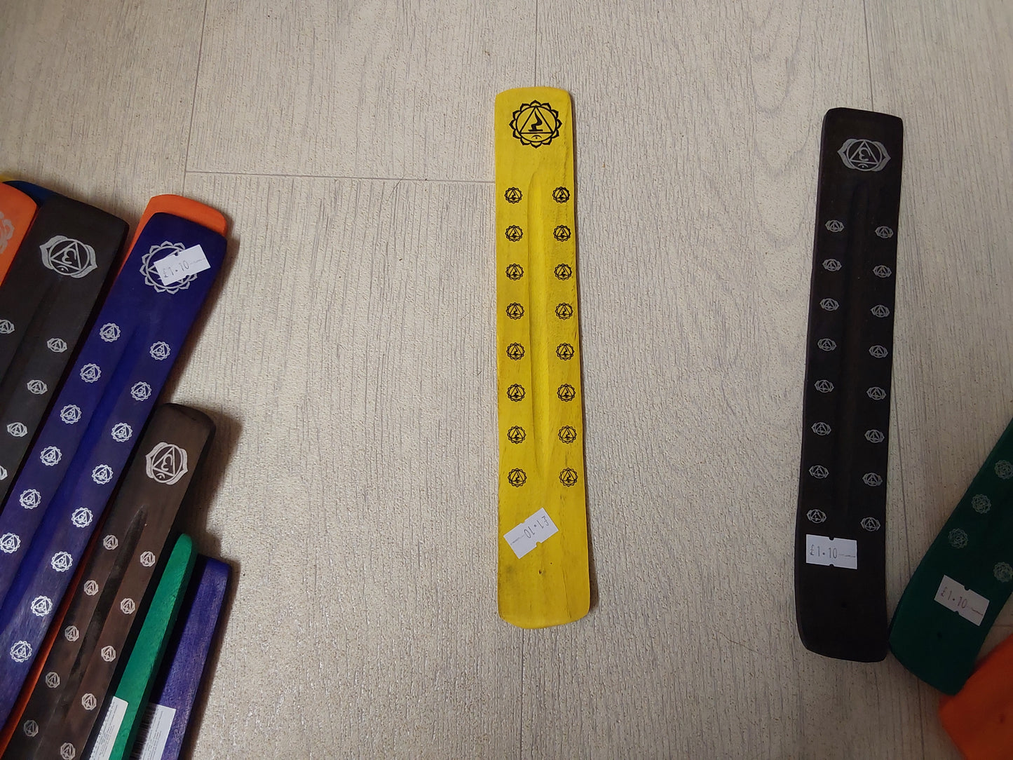 Wooden Ashcatcher yellow