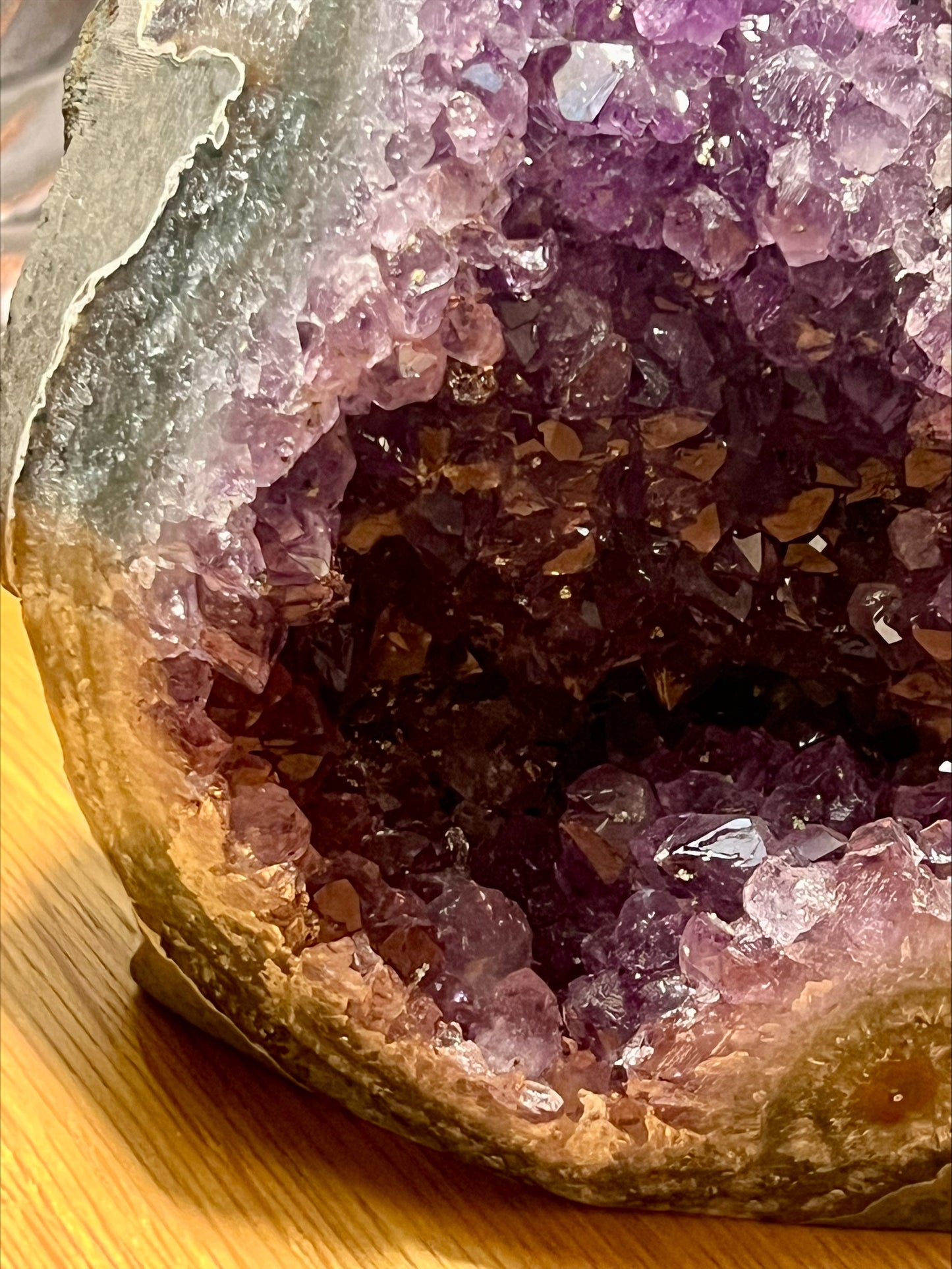 Amethyst Crystal Geode - Uruguayan