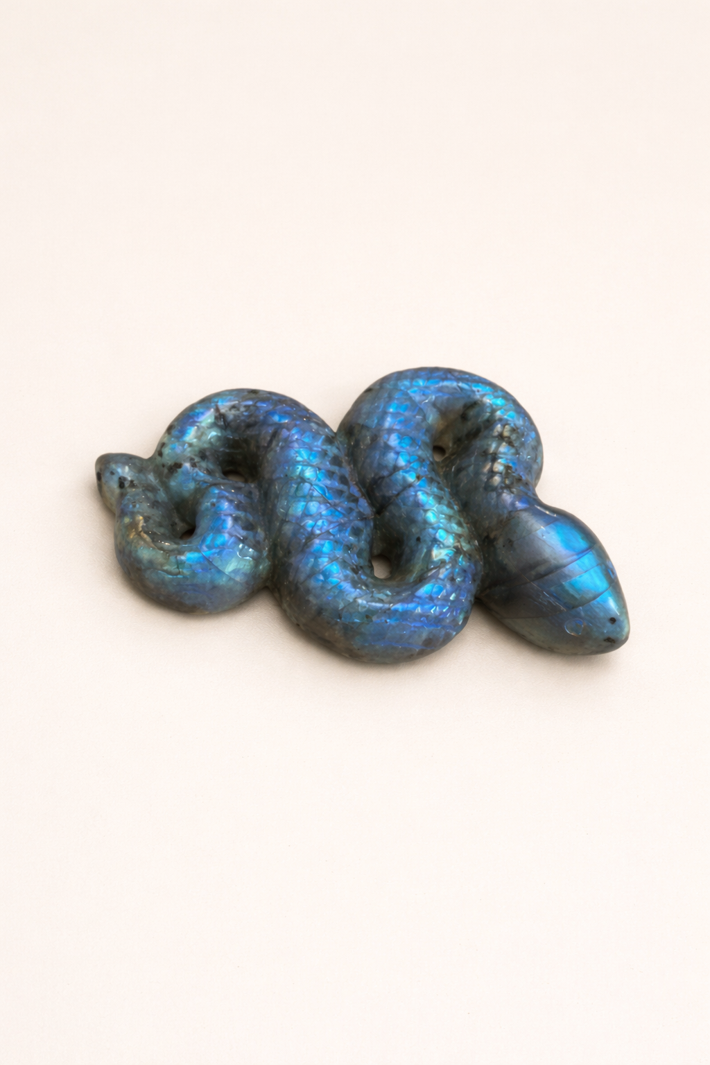 Labradorite Snake 6cm by 3.5cm