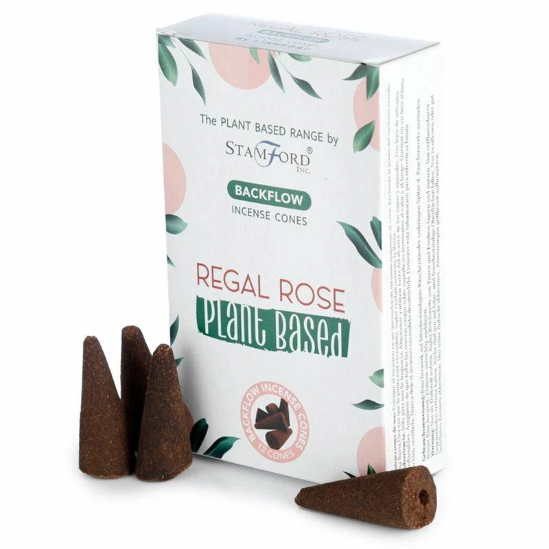 Stamford Regal Rose Backflow Incense Cones