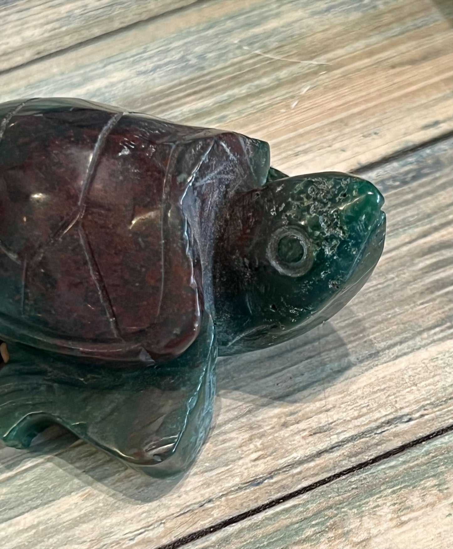 Moss Agate Turtle