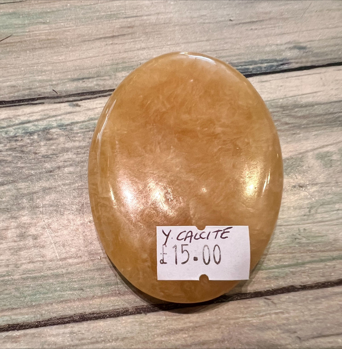 Palmstone - Yellow Calcite