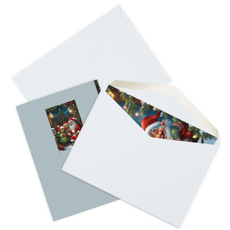 Christmas Greeting Card - Jolly Trolls