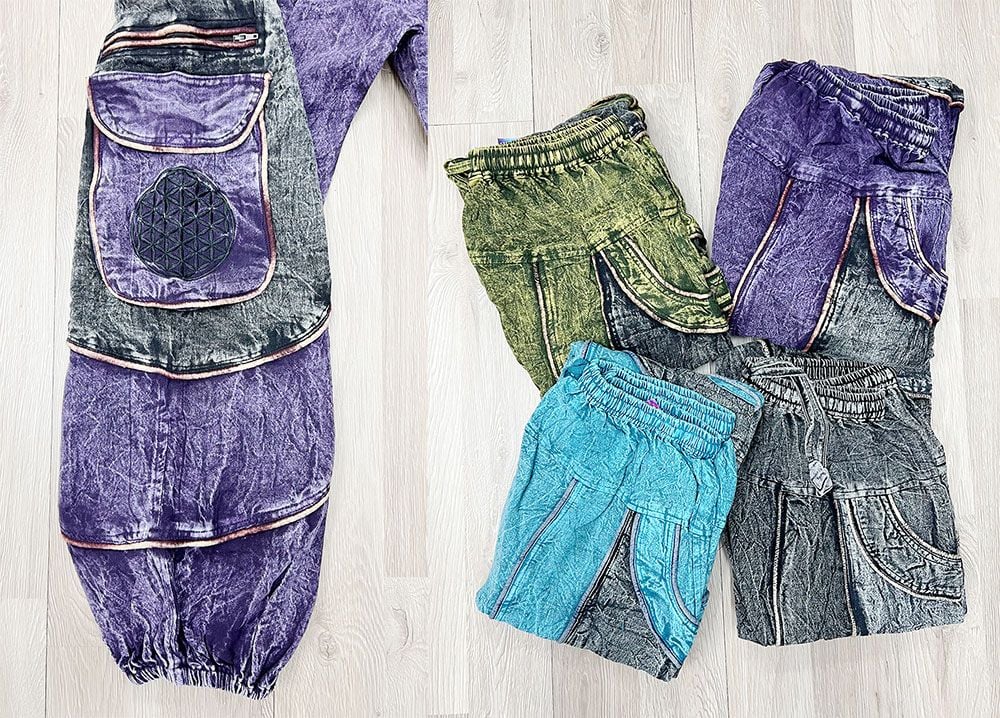 Bohemian Style Cotton Trousers