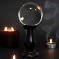 Small Clear Glass Crystal Ball