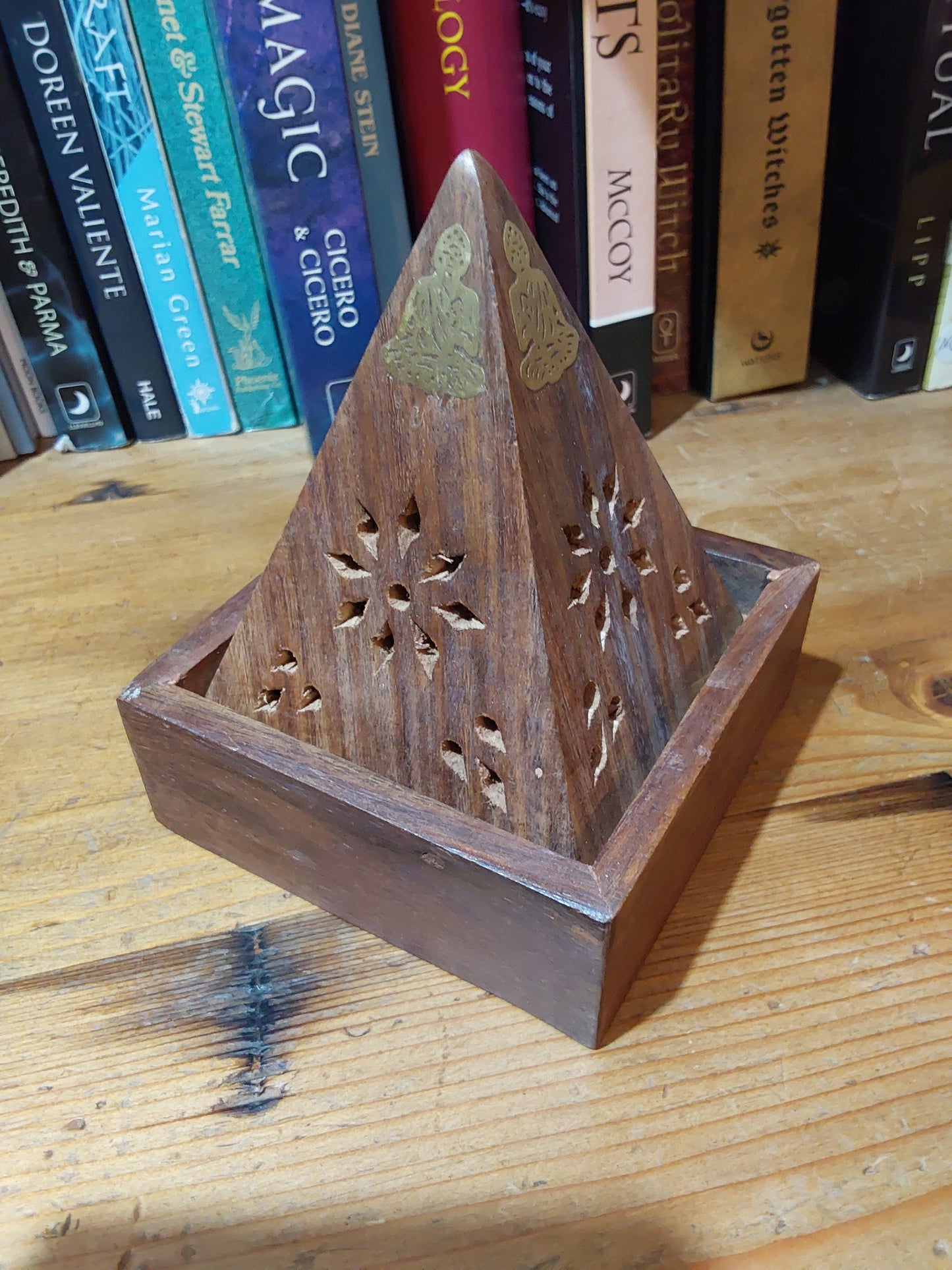 Pyramid Cone Incense Holder