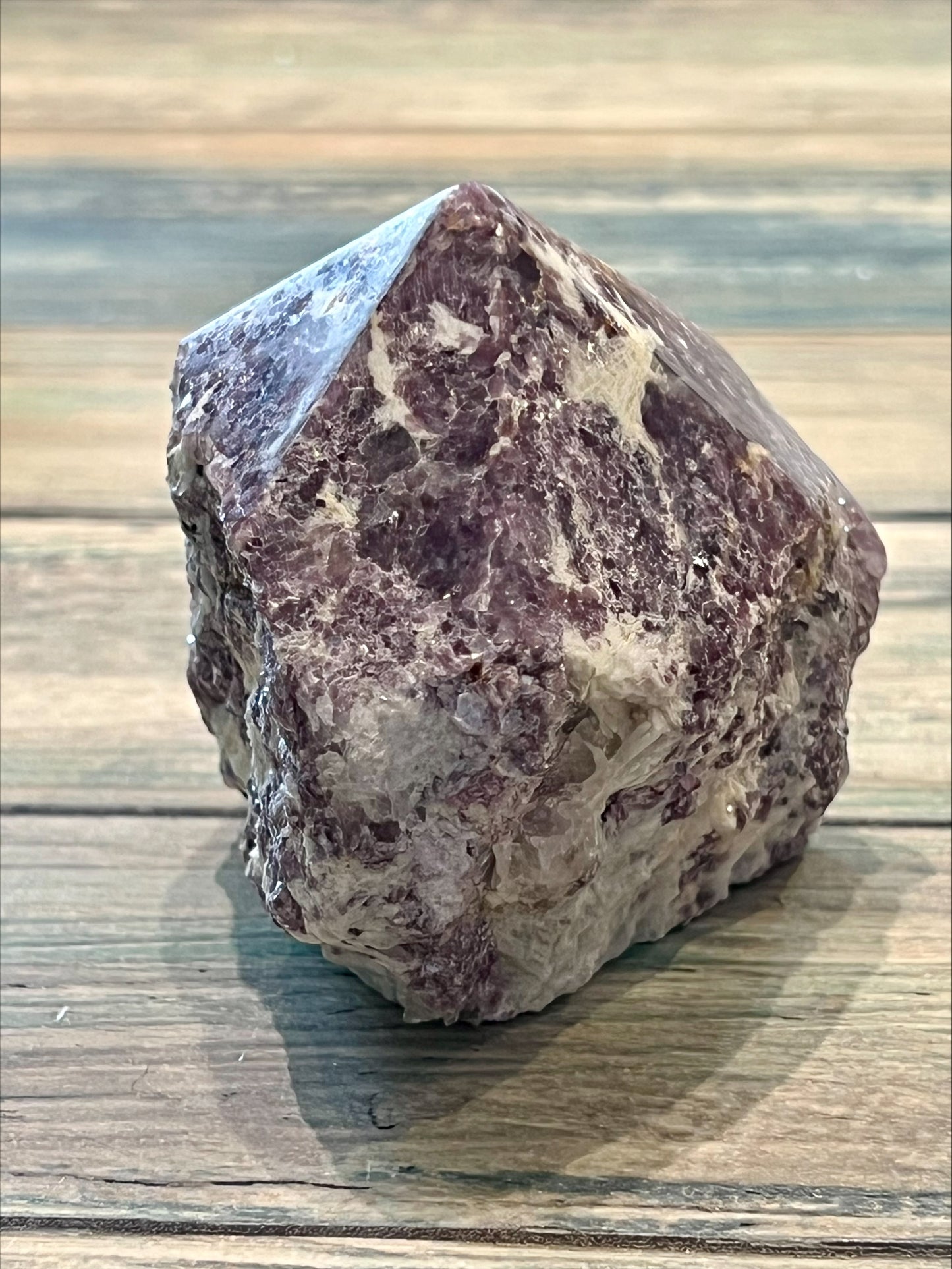 Lepidolite Cut Base