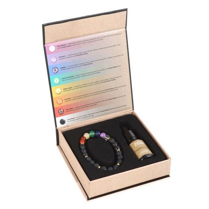 Seven Chakras Essential Oil Bracelet