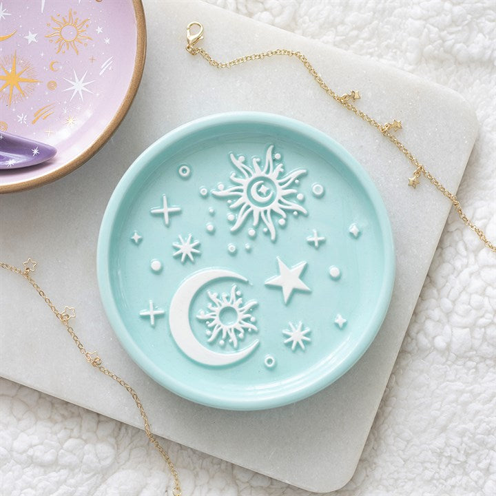 Pastel Moon & Sun Trinket Dish