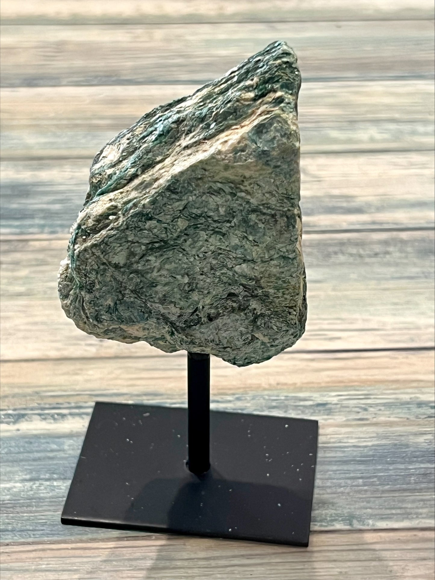 Fuchsite on stand