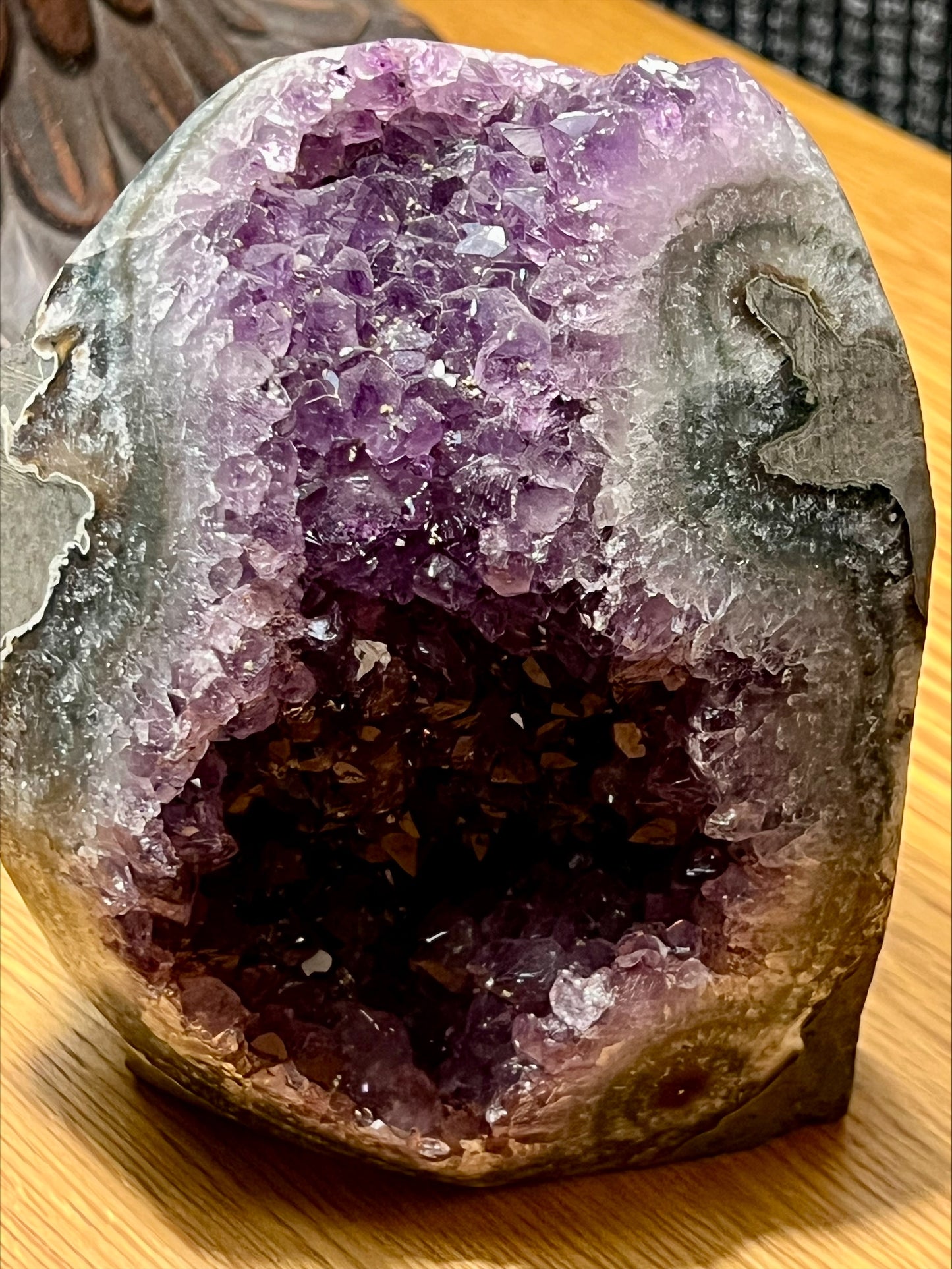 Amethyst Crystal Geode - Uruguayan