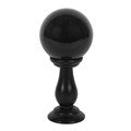 Small Black Glass Crystal Ball