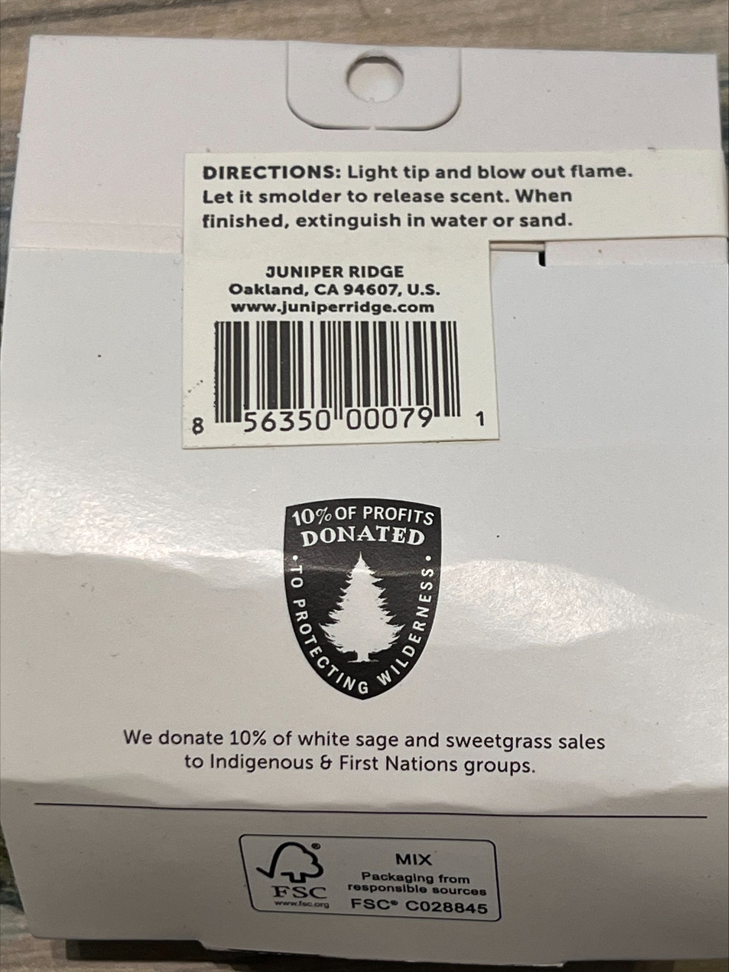 Juniper Ridge Smudge Sticks