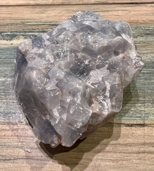 Raw Blue Calcite