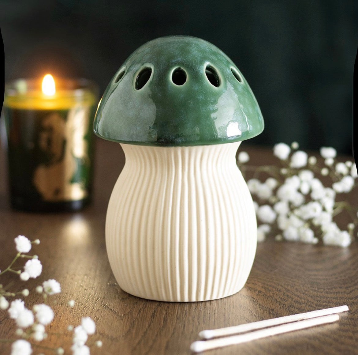 Mushroom Oil Burner