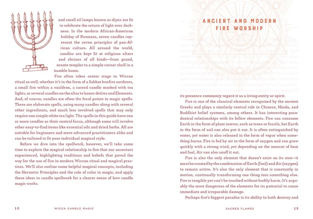 Wicca Candle Magic by Lisa Chamberlain