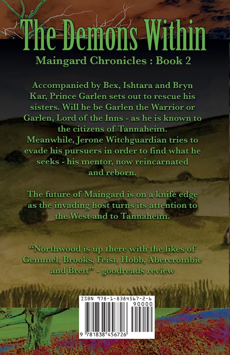 The Demons Within, Maingard Chronicles Book 2 by Carl F Northwood