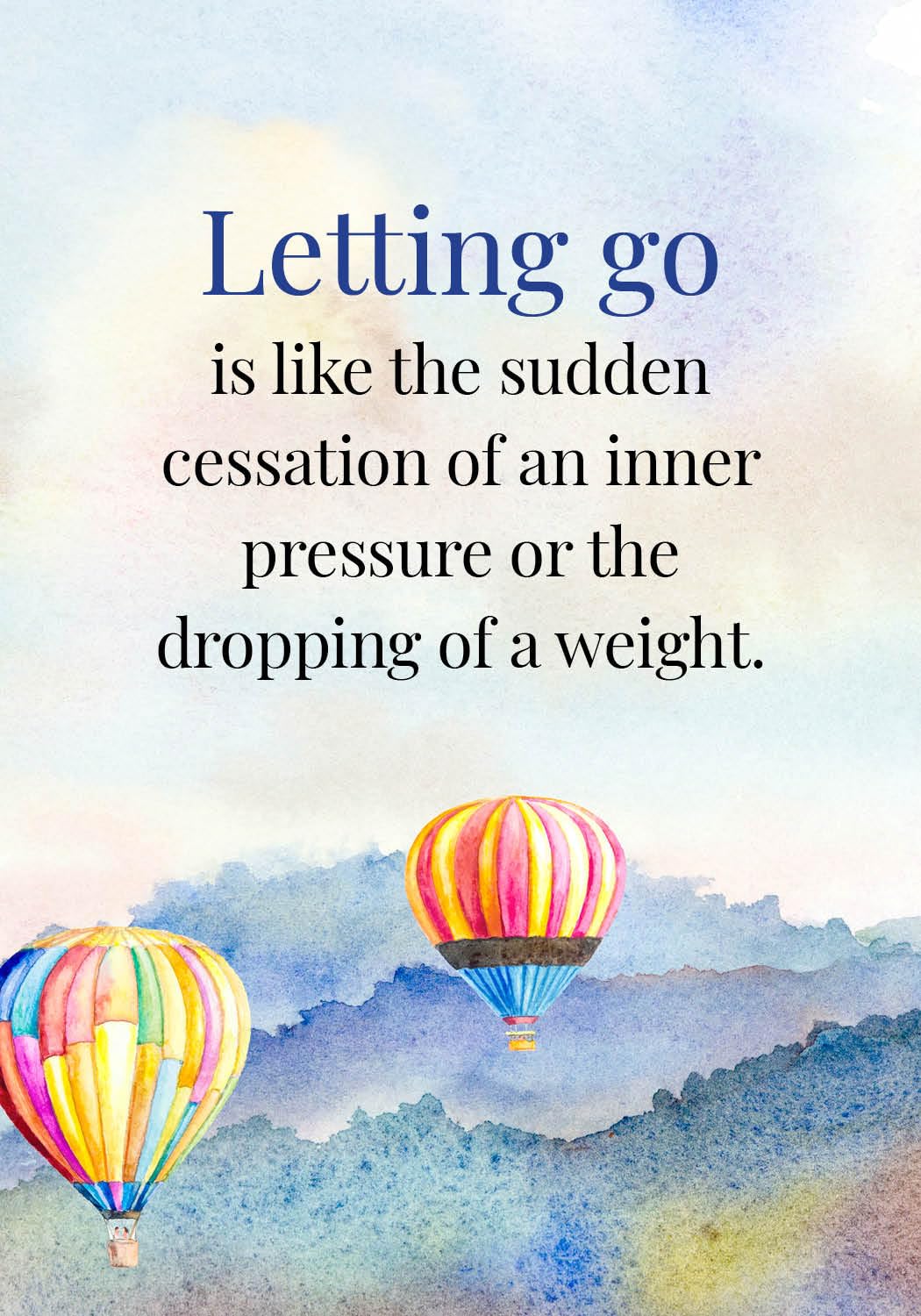 The Letting Go Oracle