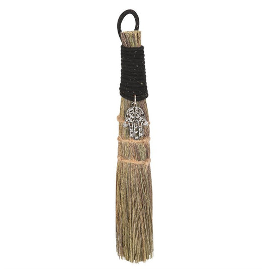 Broom with Fatima Hand 20cm