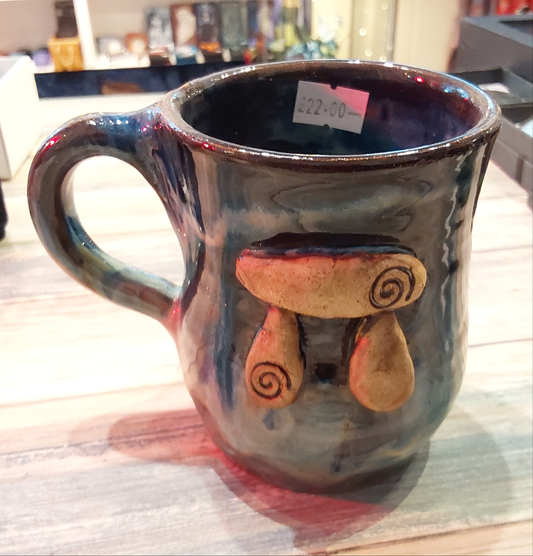Stonehenge, glazed mug.