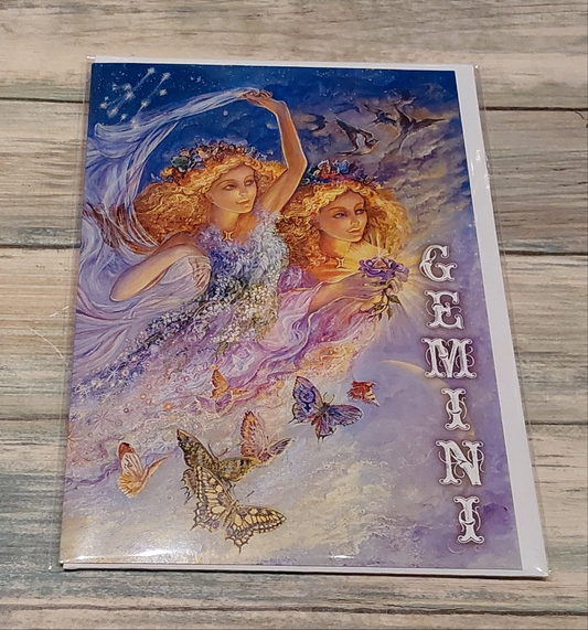 Gemini Birthday Card