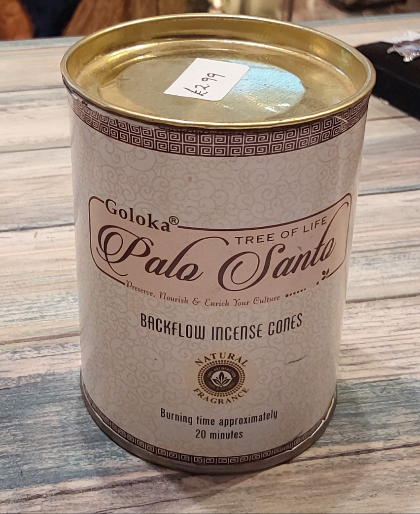 Goloka Palo Santo Backflow Cones